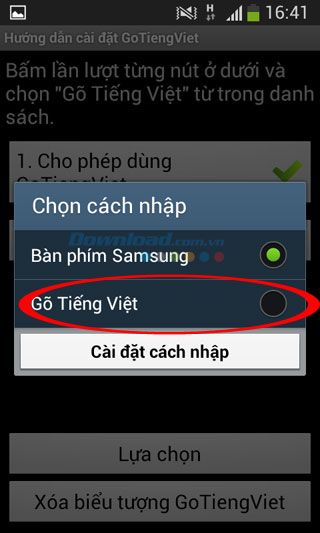 Bắt đầu gõ tiếng Việt