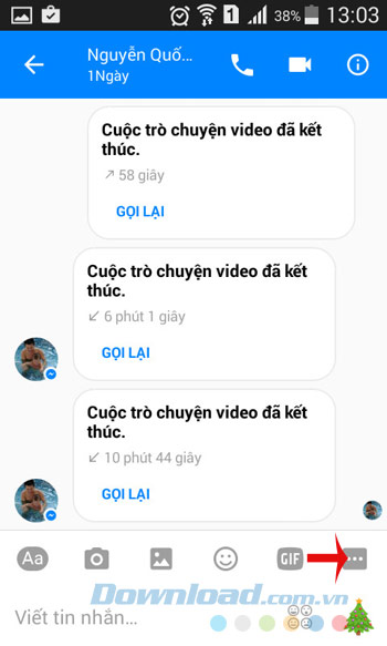 Giao diện của trò chuyện