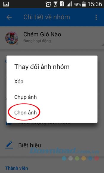 Chọn Hình Ảnh Nhóm