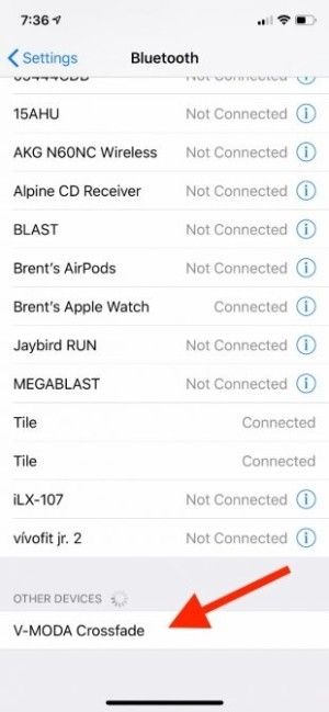 Kết nối iPhone với tai nghe qua Bluetooth