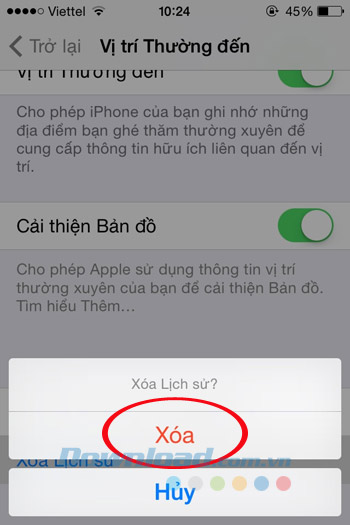 Xác nhận xóa