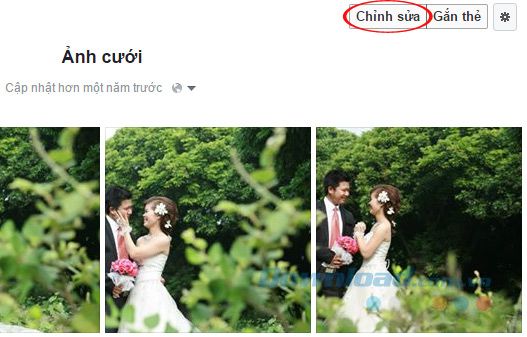 Chỉnh sửa Album