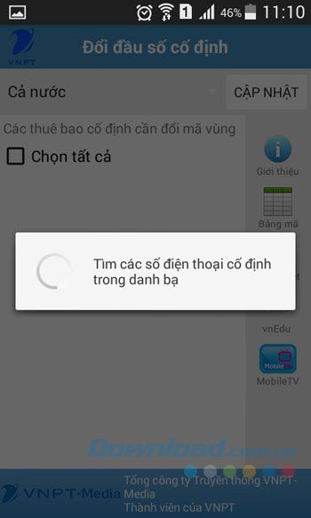 Tìm kiếm đầu số điện thoại cố định