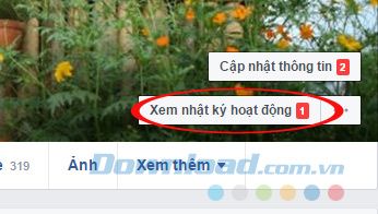 Kiểm tra nhật ký hoạt động