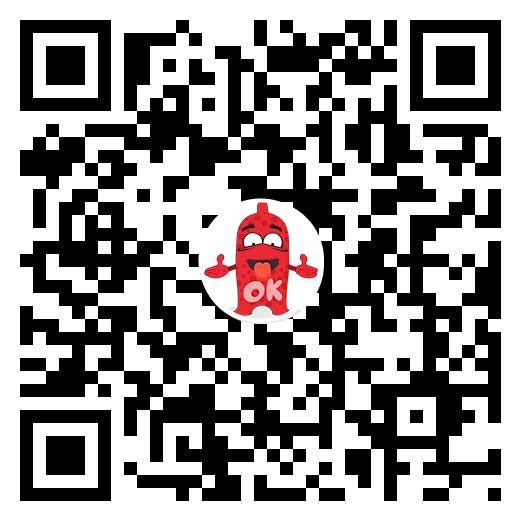 Mã QR của bộ sticker OK trên Zalo