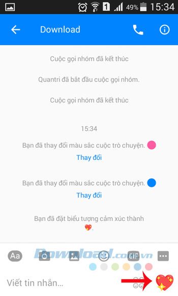 Thêm người vào nhóm chat