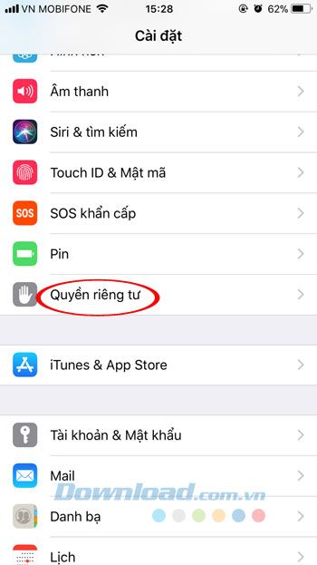 Bảo vệ Quyền riêng tư