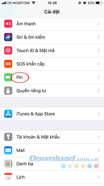 Thiết bị Pin