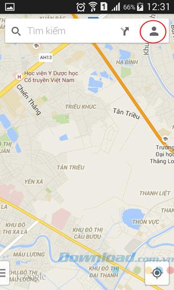 Quản lý tài khoản Google Maps