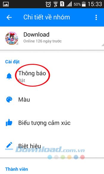 Thông báo