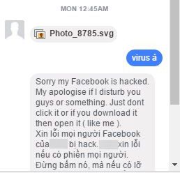 Nguy cơ từ Virus trên Facebook