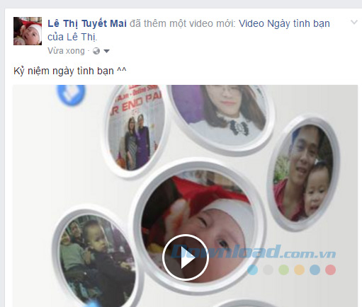 Video ngày tình bạn