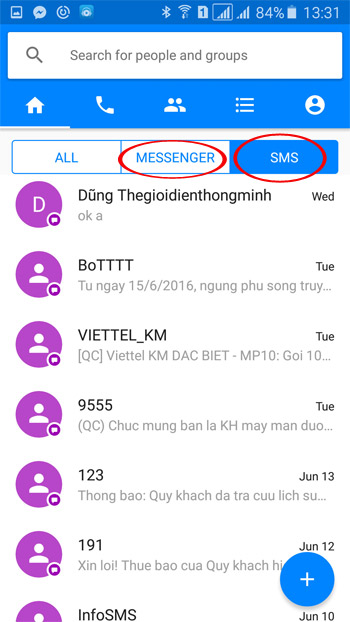 Gửi tin nhắn bằng SMS