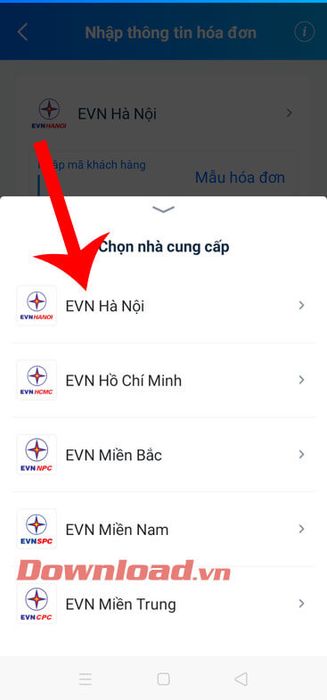 Lựa chọn nhà cung cấp