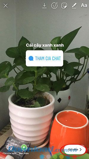 Chia sẻ nhóm chat