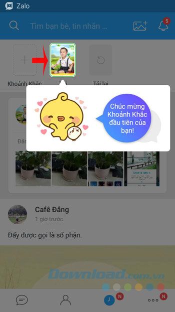 Khoảnh khắc đặc biệt