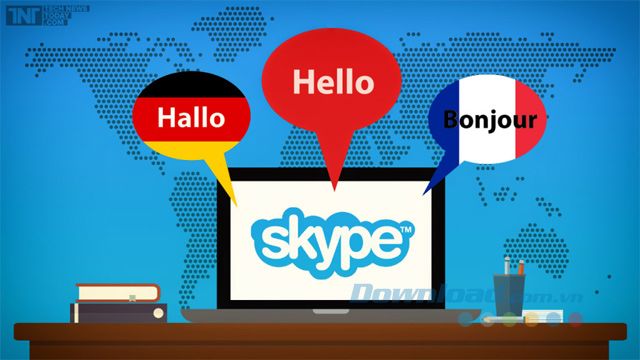 Trò chuyện đa ngôn ngữ với Skype Translator