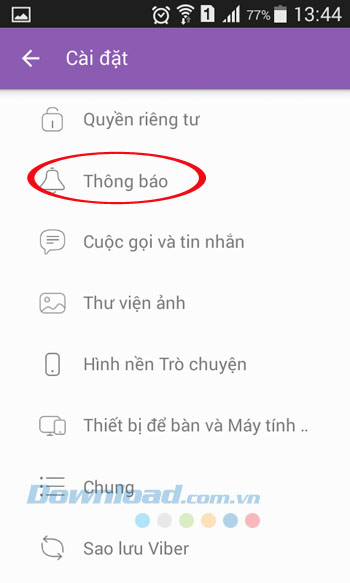 Thông báo