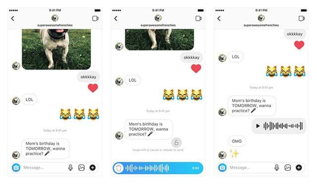 Gửi tin nhắn giọng nói trên Instagram thật đơn giản