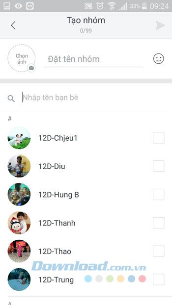 Lựa chọn bạn bè 