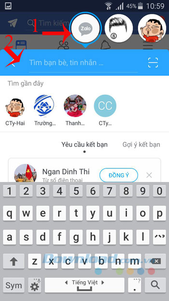 Thêm cửa sổ trò chuyện