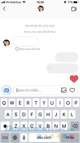 Trò chuyện trên Instagram