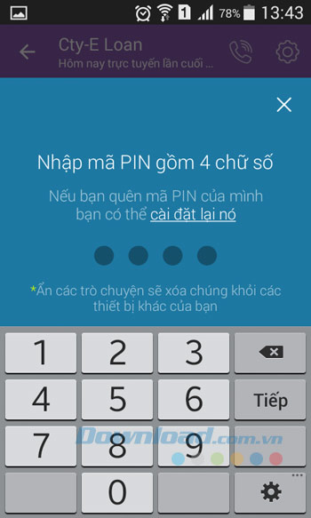 Nhập mật khẩu