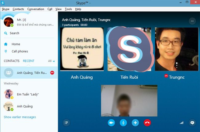 Hướng dẫn thực hiện cuộc gọi nhóm trong Skype