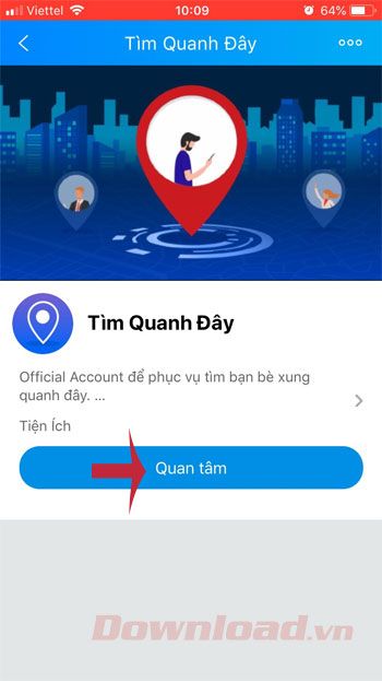 Quan tâm Tìm kiếm xung quanh