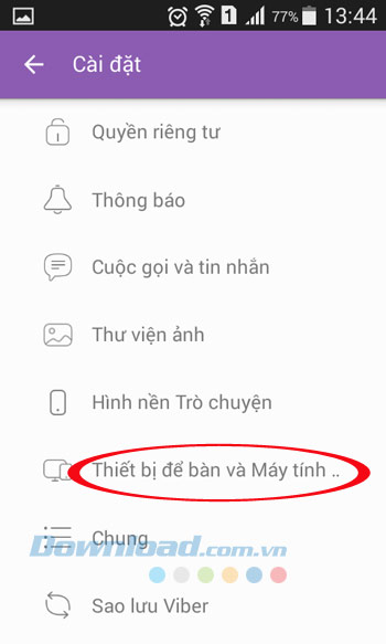 Thiết bị trên bàn