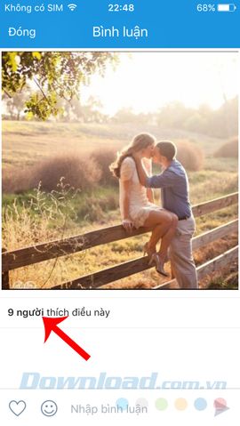 Tổng số like