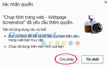 Bí quyết chụp toàn bộ trang web trên trình duyệt Cốc Cốc