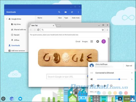 Môi trường hệ điều hành ChromeOS