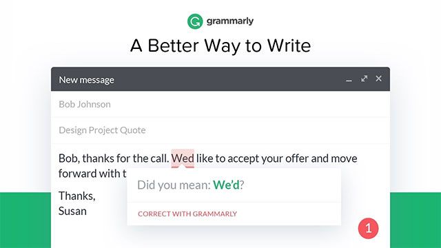 Kiểm tra lỗi chính tả trên Chrome với Grammarly