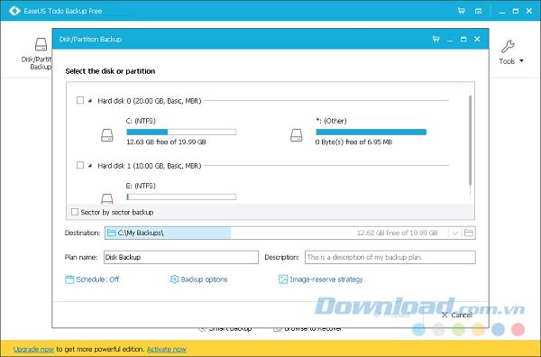 EaseUS Todo Backup