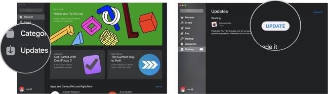 Kiểm tra cập nhật các ứng dụng trên Mac App Store