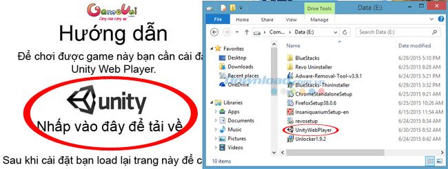 Khắc phục vấn đề Unity không thể chơi game trên Chrome