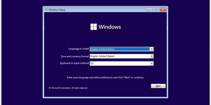 Cài đặt lại Windows