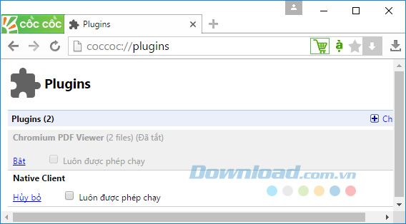 Sau khi vô hiệu hóa Chromium PDF Viewer