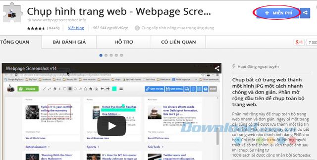 Hướng dẫn chụp toàn bộ trang web trên trình duyệt Chrome, Firefox