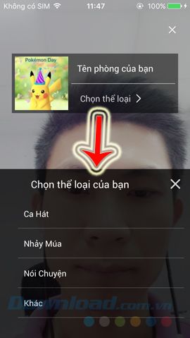 Lựa chọn phòng