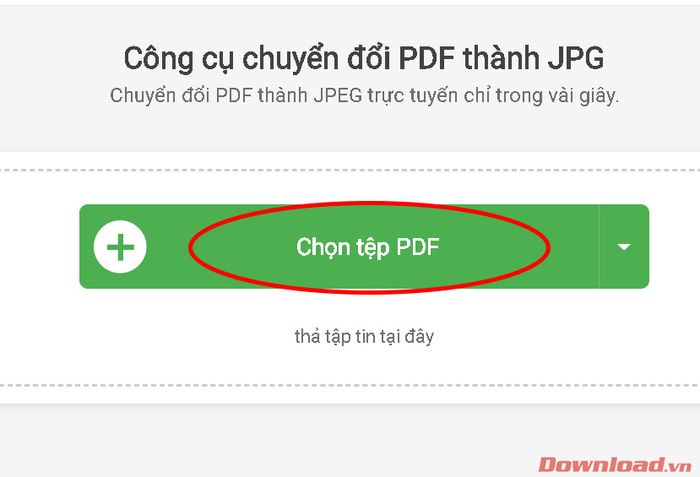 Lựa chọn tệp PDF