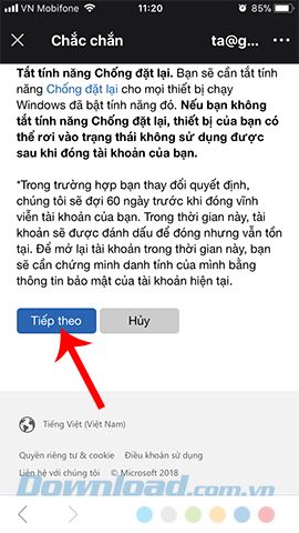 Tiếp theo