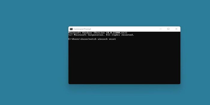 Hộp thoại Command Prompt