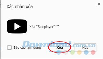 Xác nhận xóa