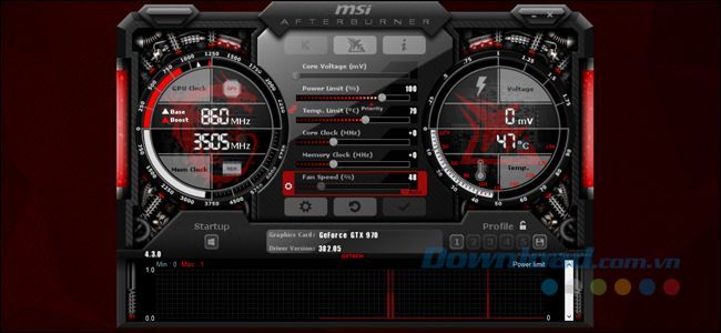 MSI Afterburner - Tối ưu hiệu suất đồ họa