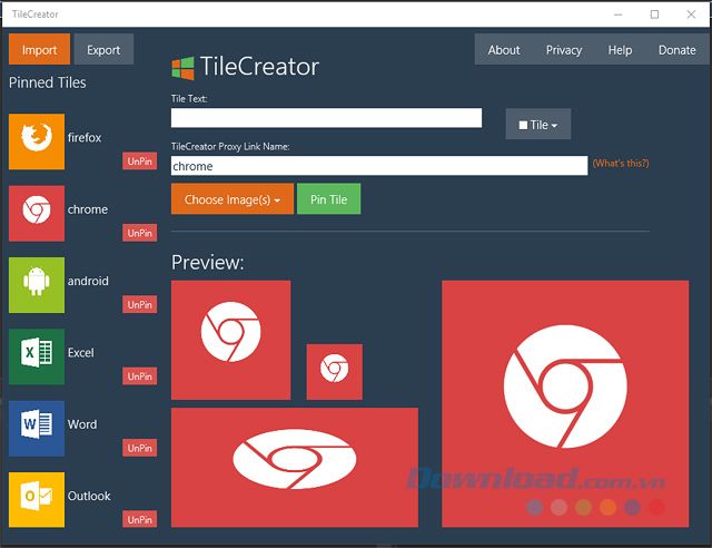 TileCreator