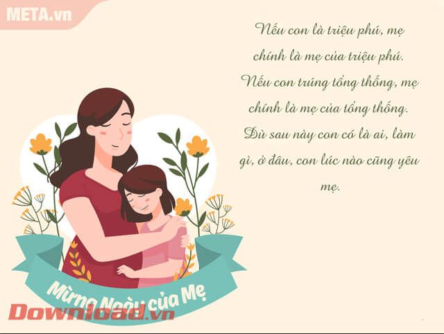 Thiệp mừng Ngày của mẹ