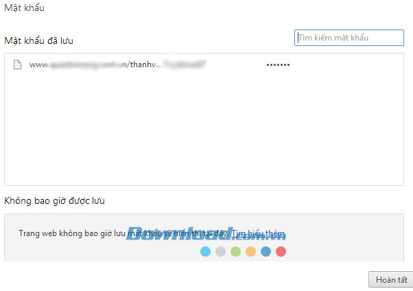 Hướng dẫn quản lý mật khẩu đã được ghi nhớ trên Cốc Cốc