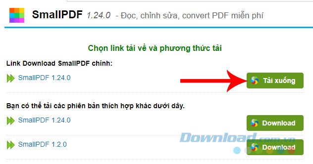 Mytour SmallPDF cho máy tính cá nhân